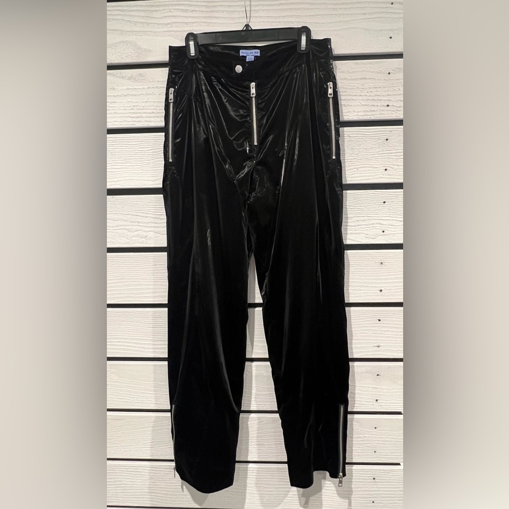 H&M X Mugler Biker Pants